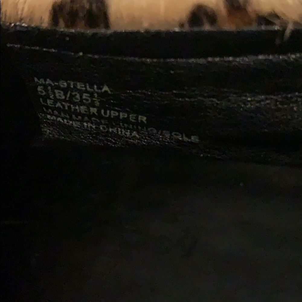 BCBGMaxAzria Pony hair brown and black cheetah black patent leather flats 5.5 - Picture 11 of 11